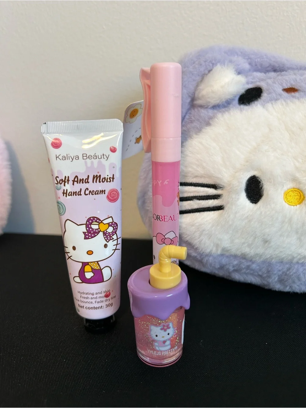 Fuzzy Hello Kitty mini bag and more